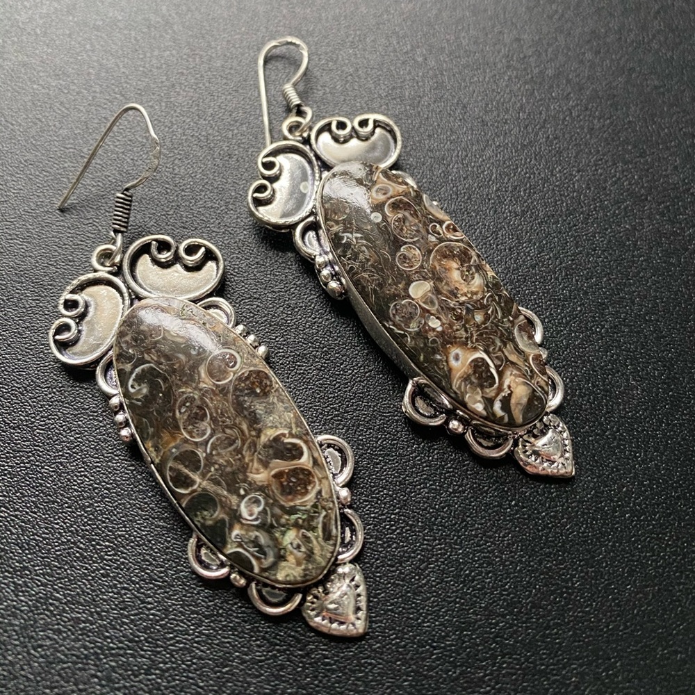 Stone earrings - Picture 4 of 6